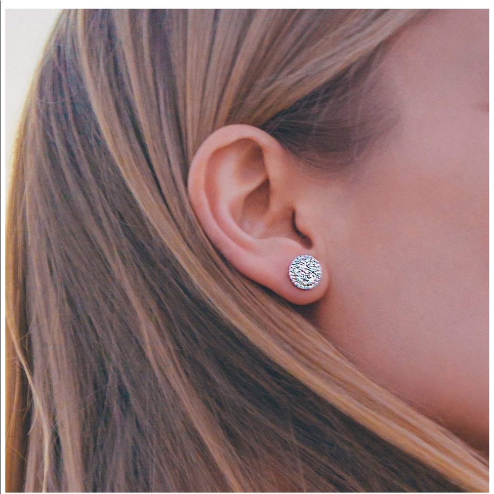 14K Rose Gold plated Studs